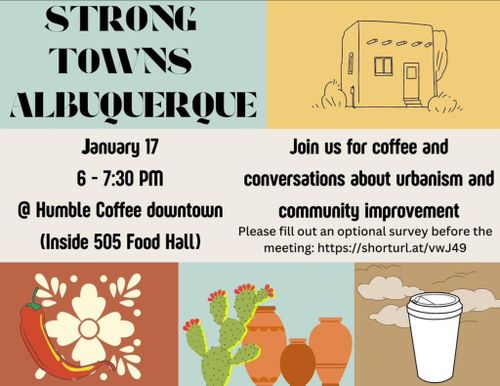 Strong Towns ABQ second meeting