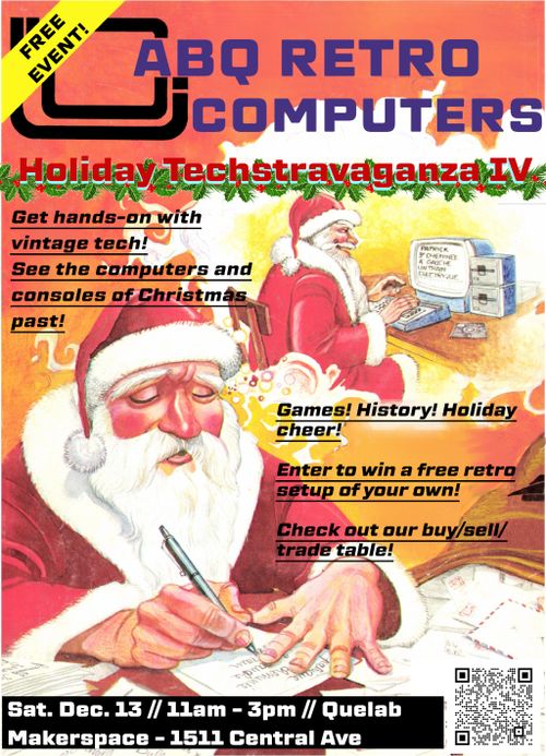 ABQ Retro Computer Holiday Techstravaganza