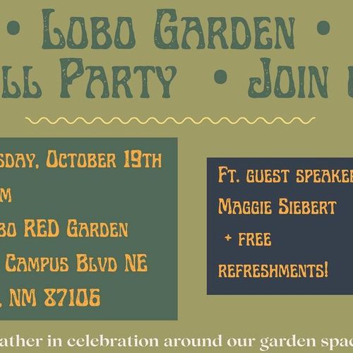 Lobo Garden Fall Party