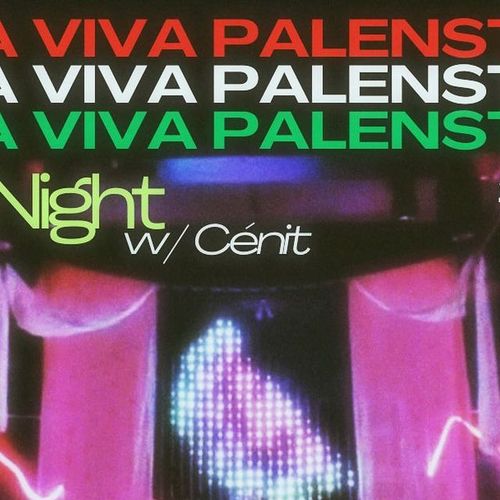Viva Viva Palenstina: Art Night with Cénit
