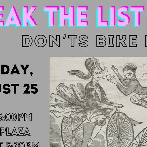 Break the List of Don'ts Bike Ride