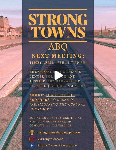 Strong Towns ABQ Meeting