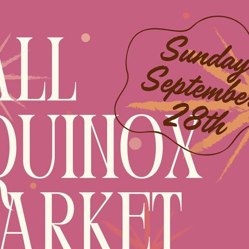 Fall Equinox Market