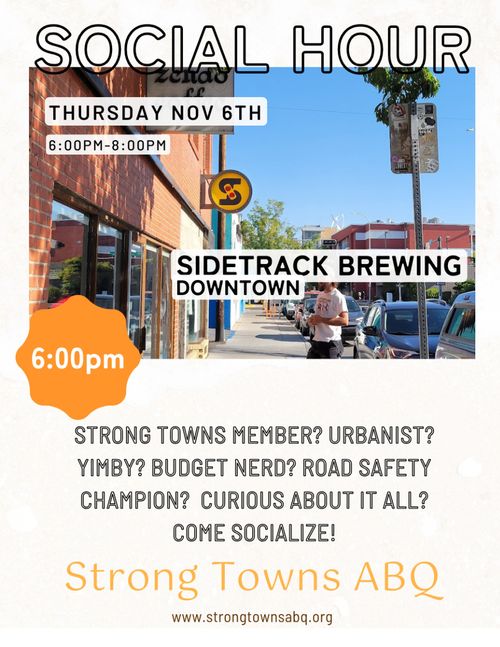 Strongtowns ABQ Social Hour