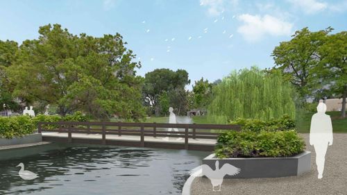 Duck Pond Grand Opening