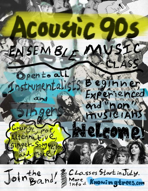 Acoustic 90s - Join the Band! - Week 1 (of the eight week session)